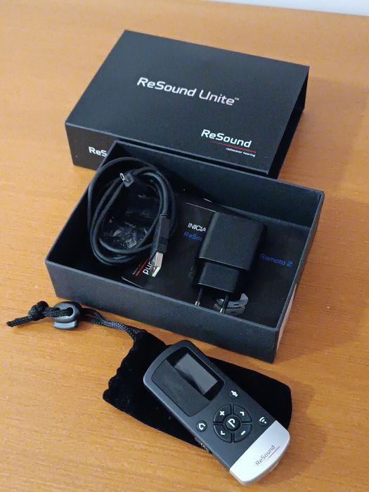 APARELHO AUDITIVO MINISOM - Resound Linx 3D - Kit Completo como novo