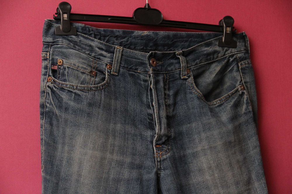 Polo Ralph Lauren 31/34 denim джинсы из хлопка