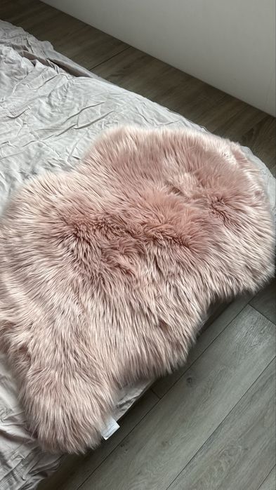 Шкурка декоративна рожева