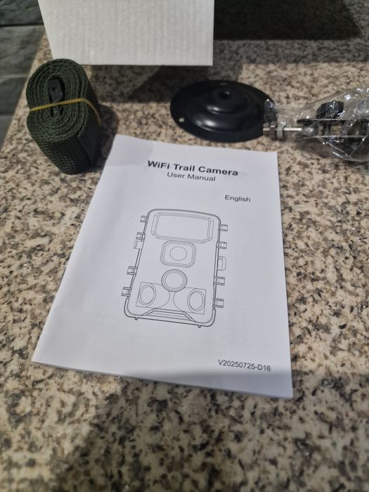 câmara de trilha apresenta capacidades Wi-Fi para fácil conectividade