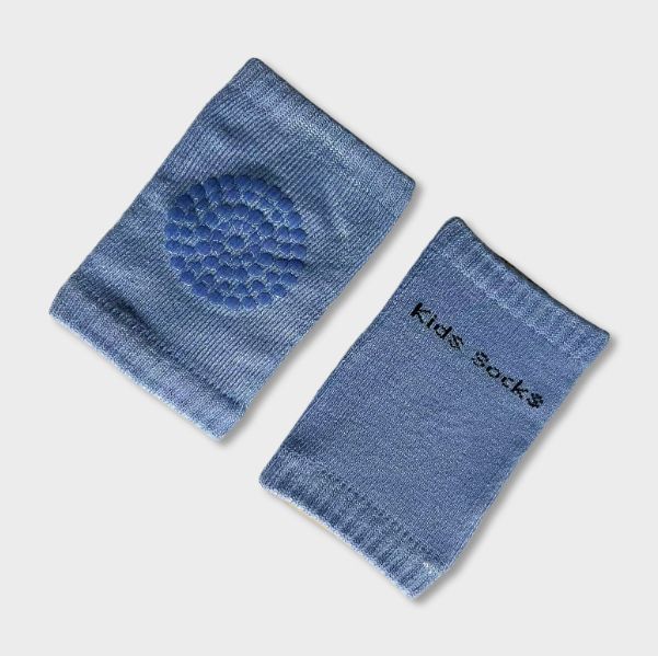 Ochraniacze na kolana, antypoślizgowe niebieskie