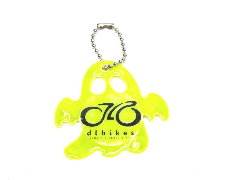 NOWY Odblask brelok zawieszka duszek Oryginał DLBIKES do rowerów pleca