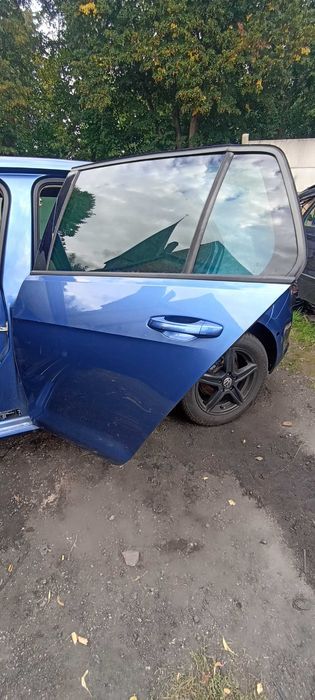 drzwi tył tylne golf VII lak LA5J