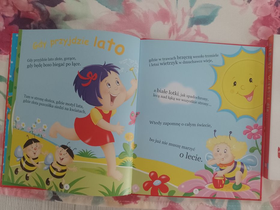 Sprzedam zestaw książek dla dziecka z wierszykami