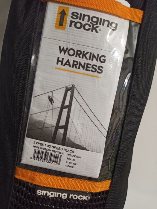 Робоча страхувальна система Singing Rock Expert 3D Speed Black