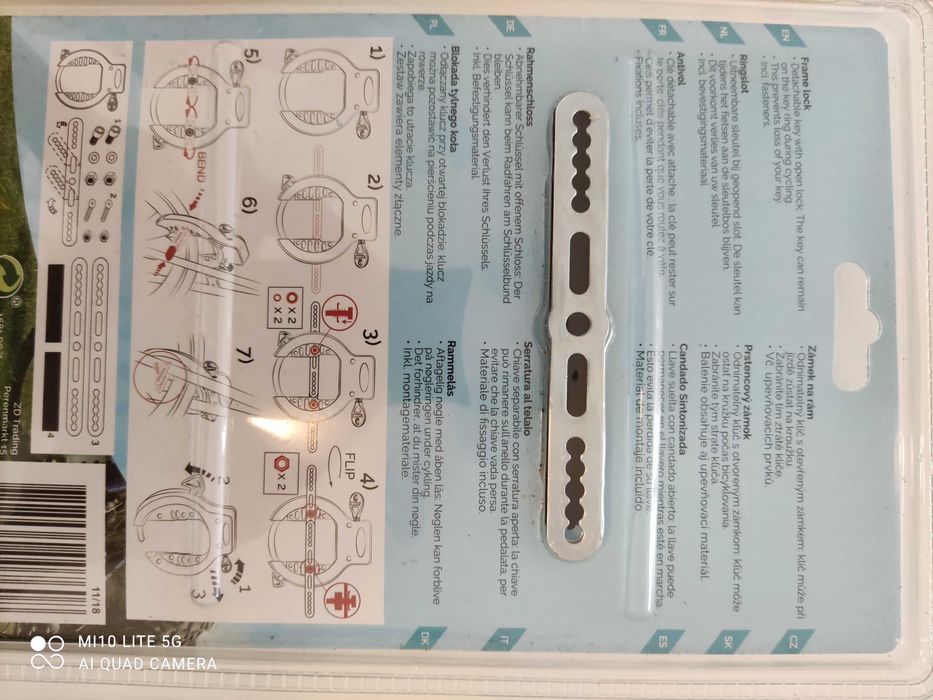 Cadeado Holanda de bicicleta.