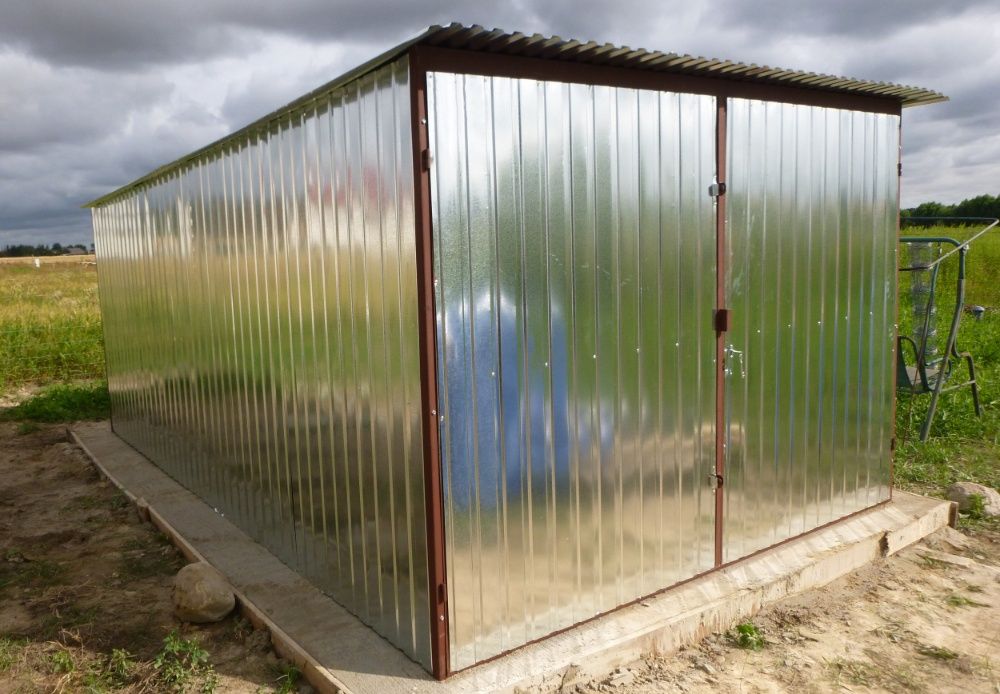 Blaszak 3x5 Wzmocniony Garaże Blaszane Promocja Realizacja 3-7 dni