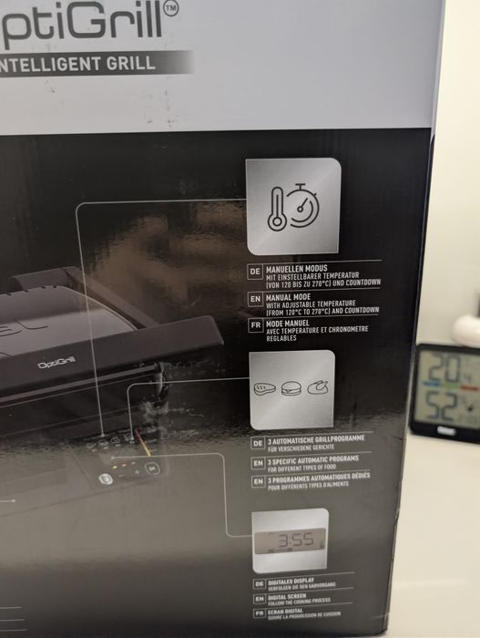 Tefal Optigrill Grill elektryczny inteligentny nowy