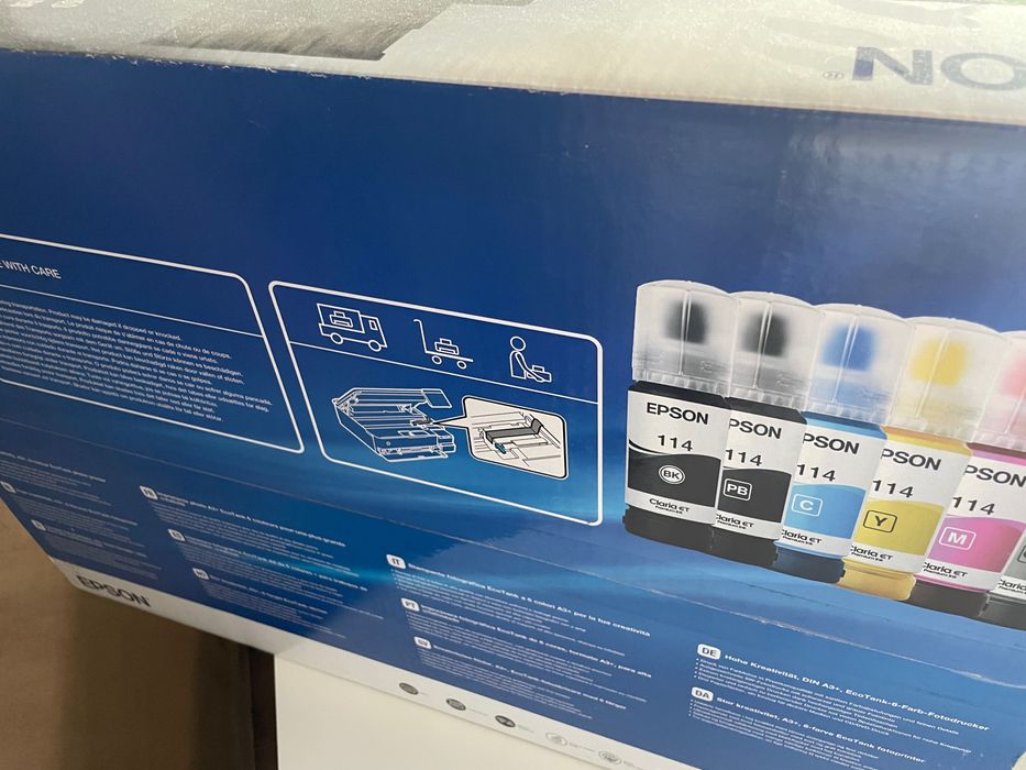 Epson EcoTank ET-8550 A3+. Novo, Selado