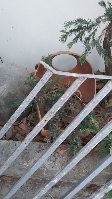 Gradeamento em ferro, para escada
