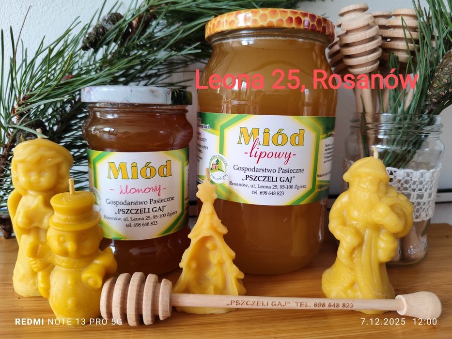 Miód z pasieki Pszczeli Gaj