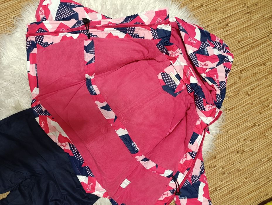 Зимовий термокомбінезон на флісі для дівчаток р.104,110,116,122,128