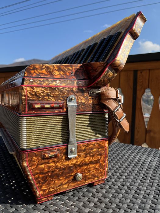 Akordeon Hohner Morino musette 5555  imperator 120 unikat