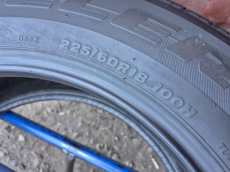 225/60/18 R18 Bridgestone Dueler H/L 4шт ціна за 1шт  шини
