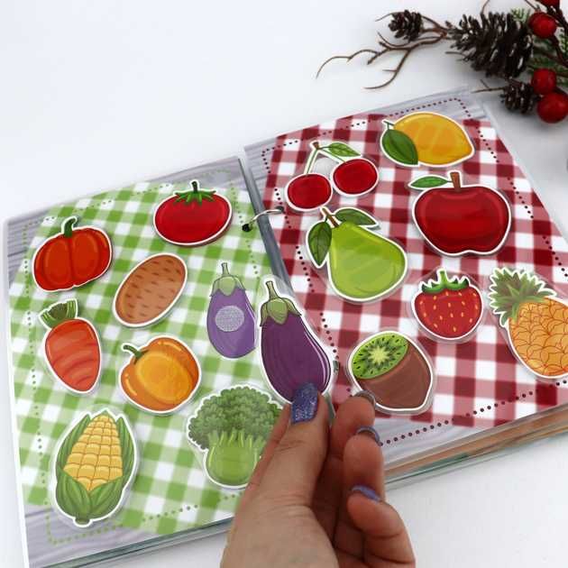 перша книга малюка на липучках