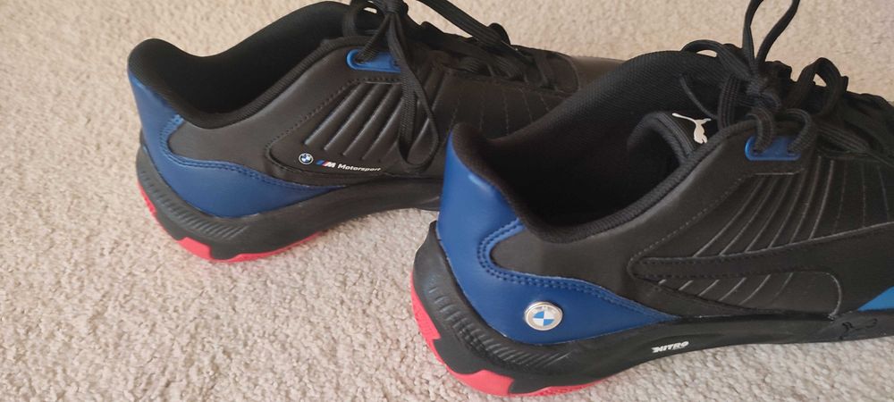 Buty Puma BMW MMS KART CAT NITRO czarne rozm 43 28 cm