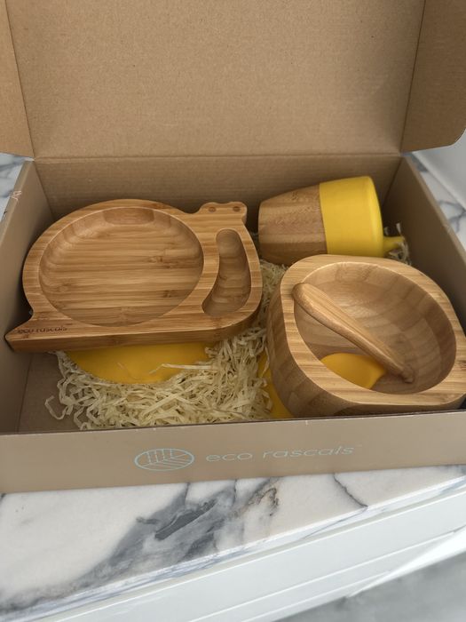 Conjunto de comida para criança