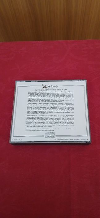 Cds Êxitos Românticos dos anos 70 e 80