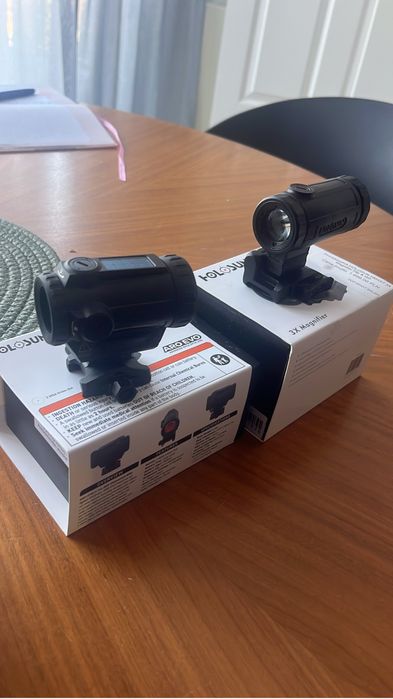 Kolimator ARO-Evo GR + powiekszalnik 3x