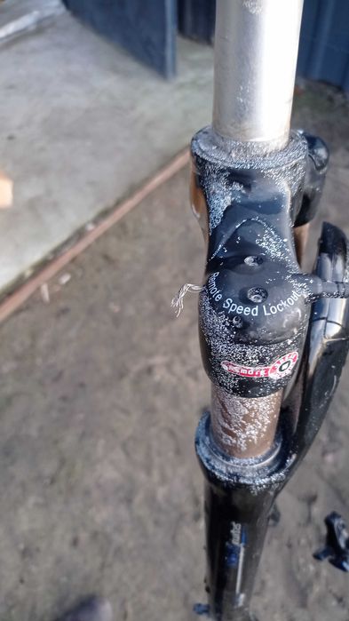 Widły resory mtb cross rowerowe do roweru rower amortyzator