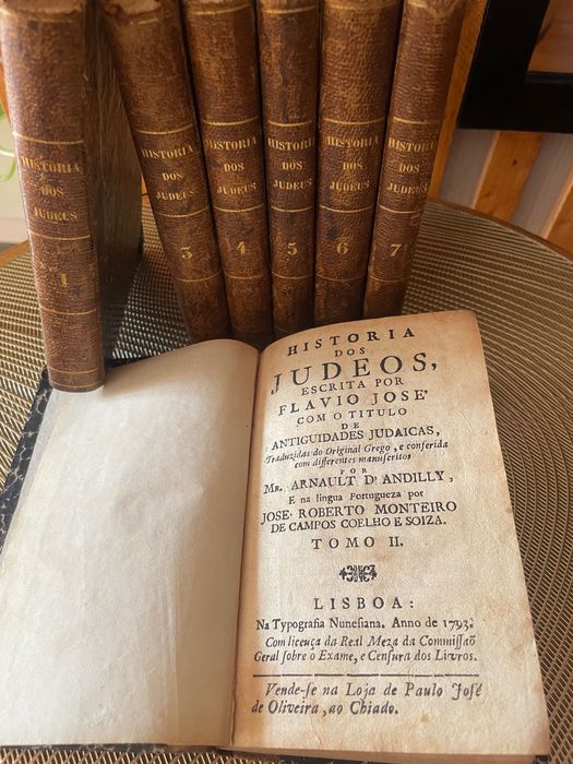Historia dos Judeos 1793  Volumes 7