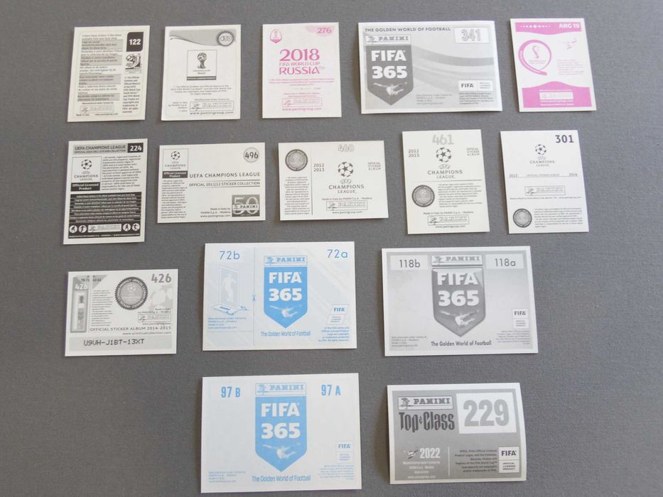 Cromos Messi, Mbappé e Ibrahimovic