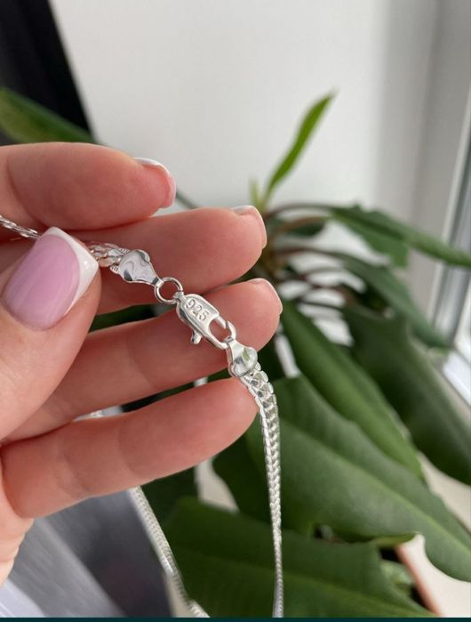 Срібний ланцюжок на шию цепочка