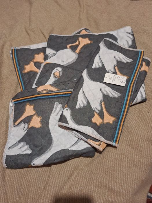 Полотенце набор (3шт) "Гусь-обнимусь "