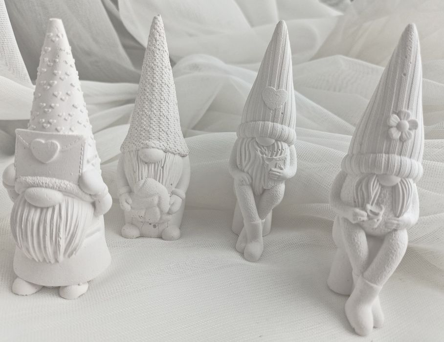 Гіпсові 3 Д фігурки розмальовки для дівчинки