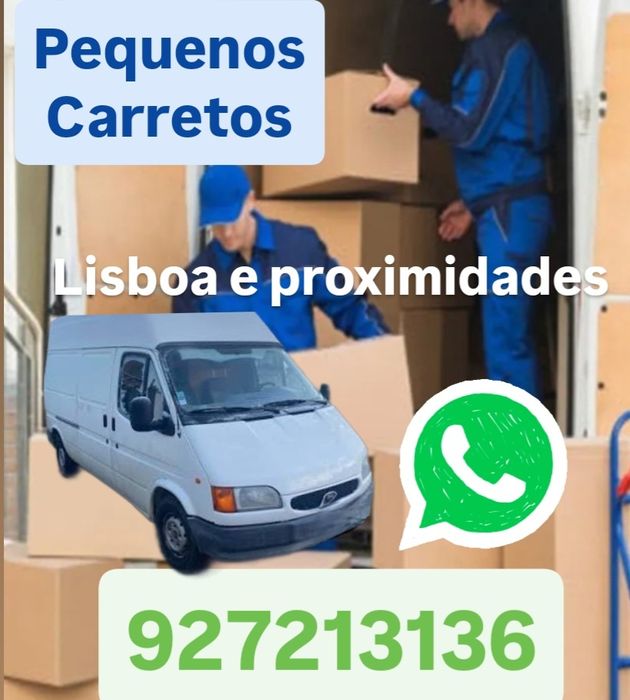 Pequenos transportes em Lisboa e proximidades