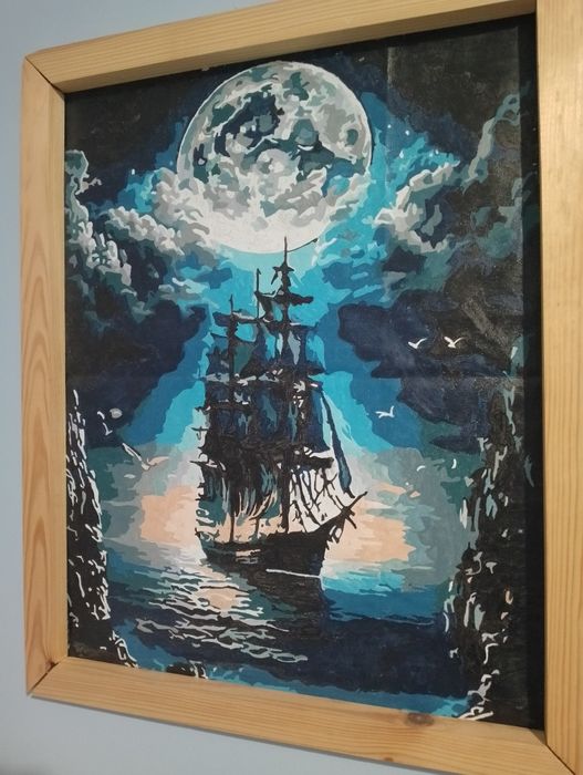 Obraz malowany po numerach