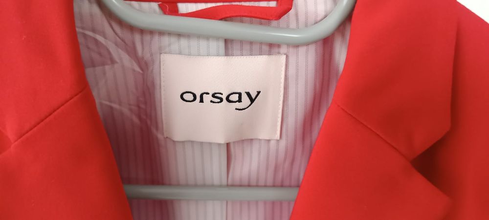 Żakiet czerwony Orsay
