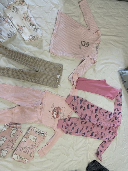 Пакет фірмового одягу для дівчинки Carter's, H&M, Dirkje, Fred&Flo