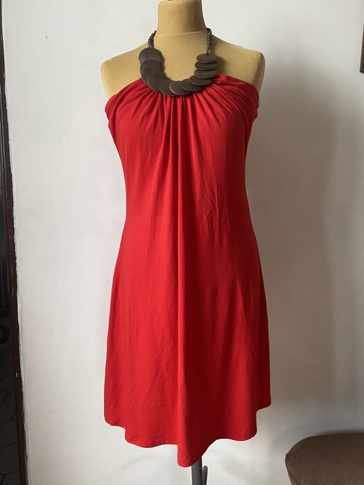 Sukienka z naszyjnikiem rozm m