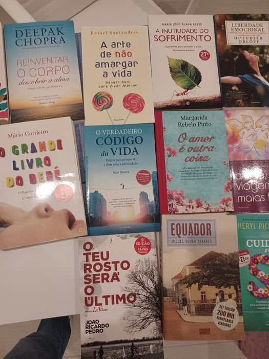 Conjunto de 23 livros