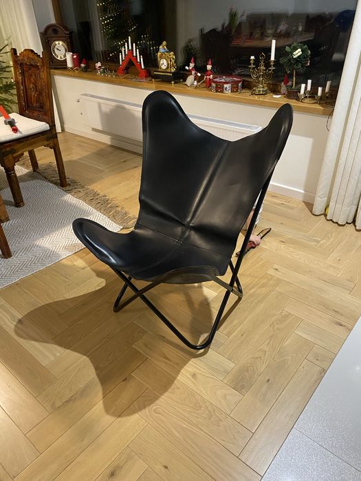 Krzeslo stylowe motyl