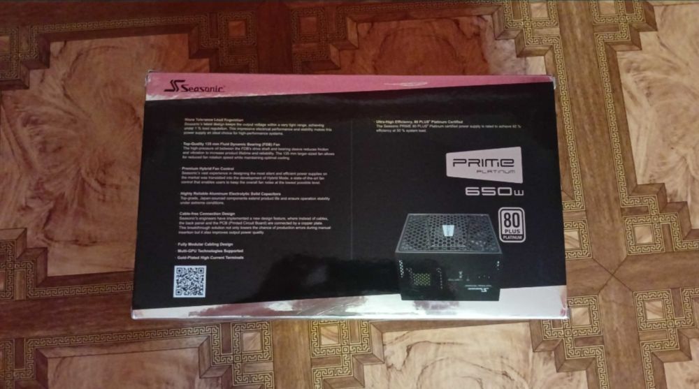 Seasonic prime platinum 650w