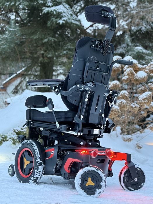 wózek inwalidzki elektryczny Permobil F3 pełna elektryka winda JakNowy