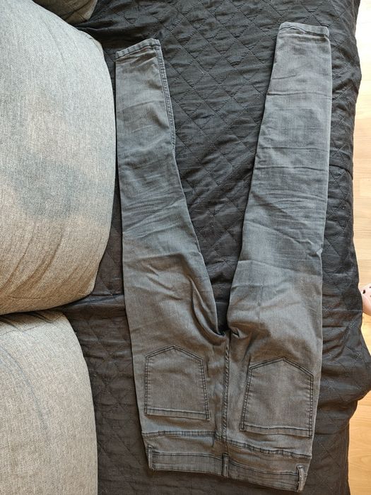 Szare damskie spodnie