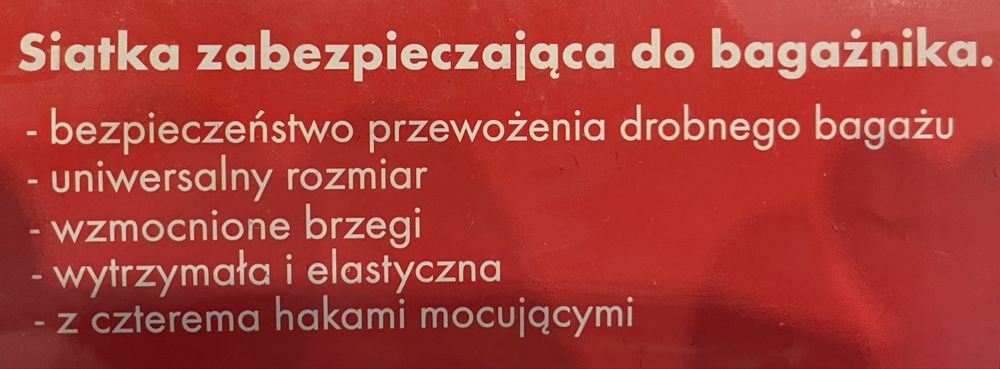 Siatka Zabezpieczająca do Bagażnika Hart 020 242