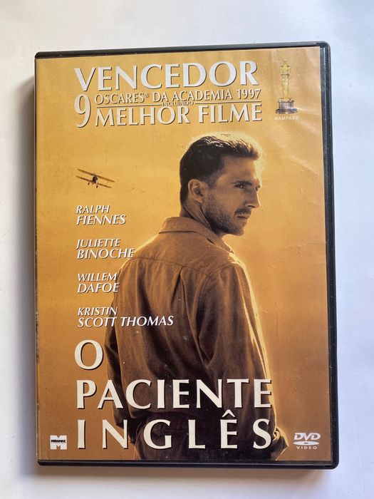 DVD " O Paciente Inglês " - VENCEDOR 9 ÓSCARES DA ACADEMIA Hollywood