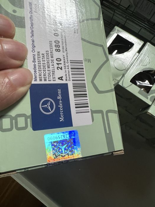 Emblema capot mercedes original