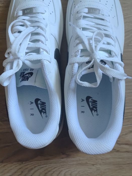 Buty af1 bialo czarne