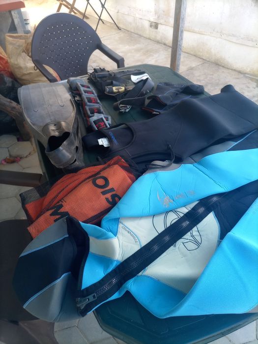 Conjunto de mergulho