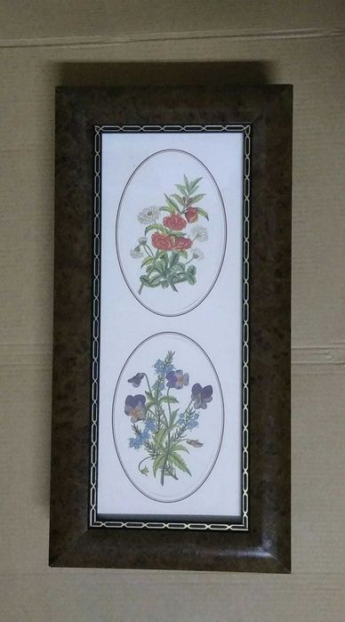 Quadros de Flores -Conjunto de 4