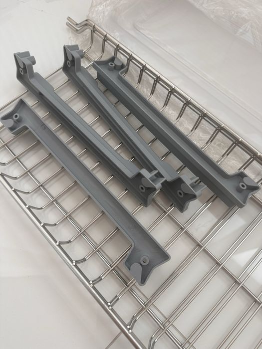 Сушарка Віяр для стаканів та чашок VIYAR Хром 85см з піддоном