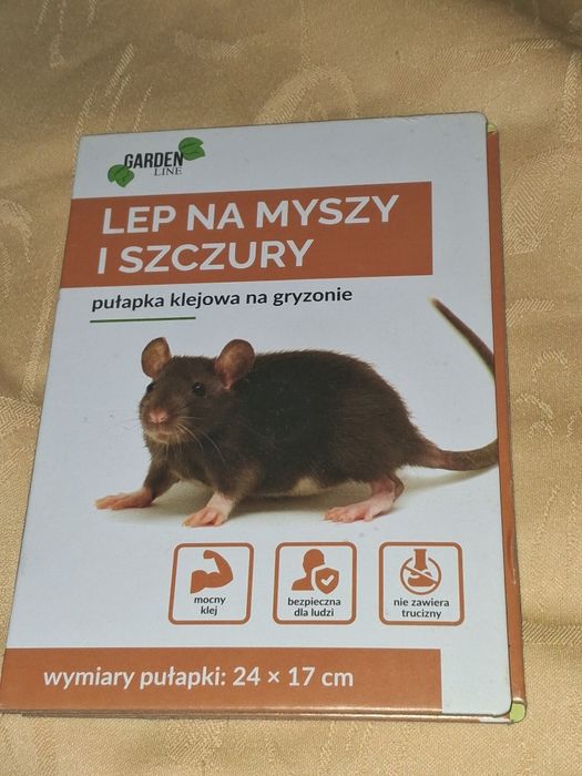 pułapka klejowa na gryzonie 6 szt