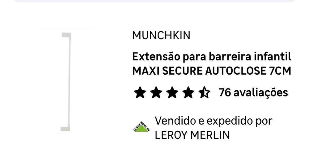 7cm Munchkin Extension Extensão