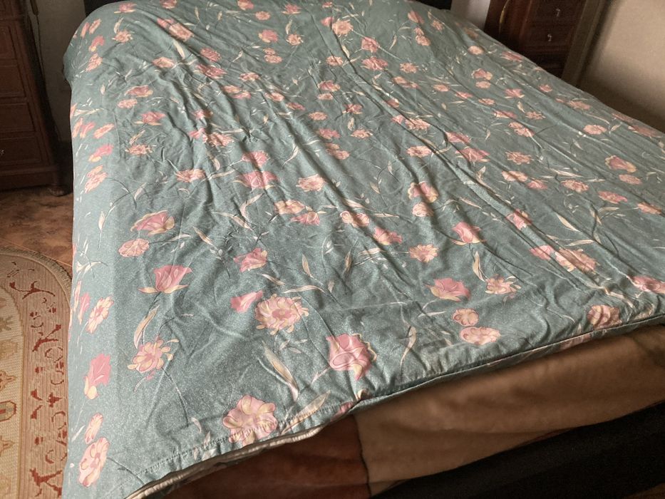 Edredon de cama de casal com capa