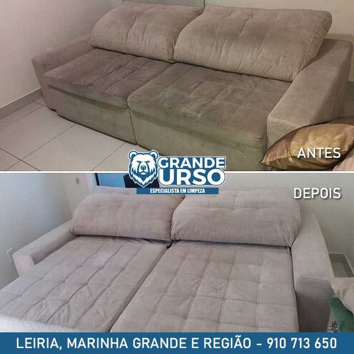 Limpeza de Sofás, Colchões e Tapetes em Leiria e Marinha Grande